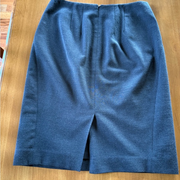 Ann Taylor Dark Grey Pencil Skirt - Picture 4 of 6